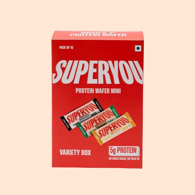 SuperYou Mini Assorted Wafer Protein Bar