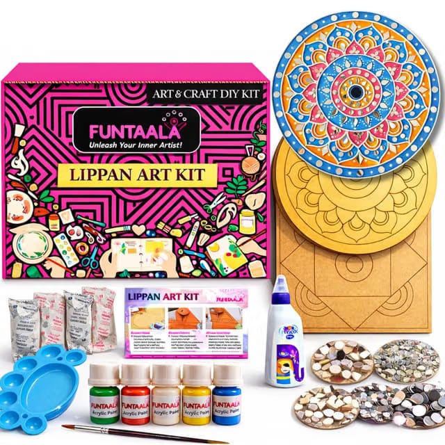 Funtaala Lippan Art Kit and Craft Kit