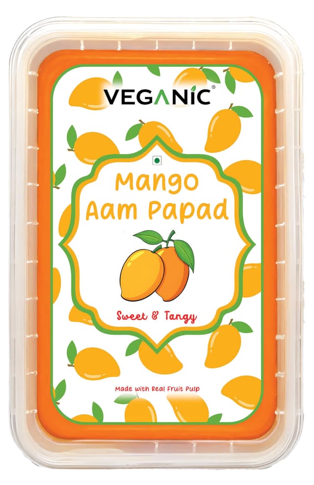 Veganic Yellow Aam Papad Toffee