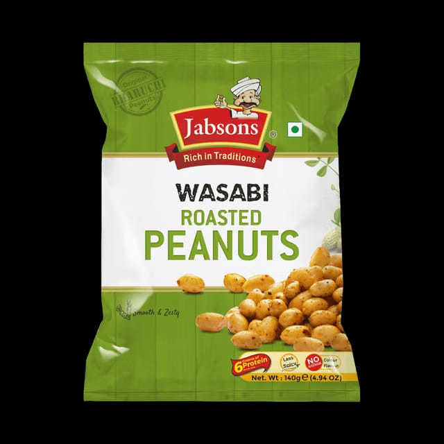 Jabsons Wasabi Roasted Peanuts