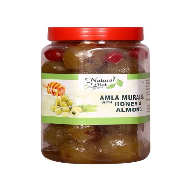 Natural Diet Home Made Herbal Amla Murabba