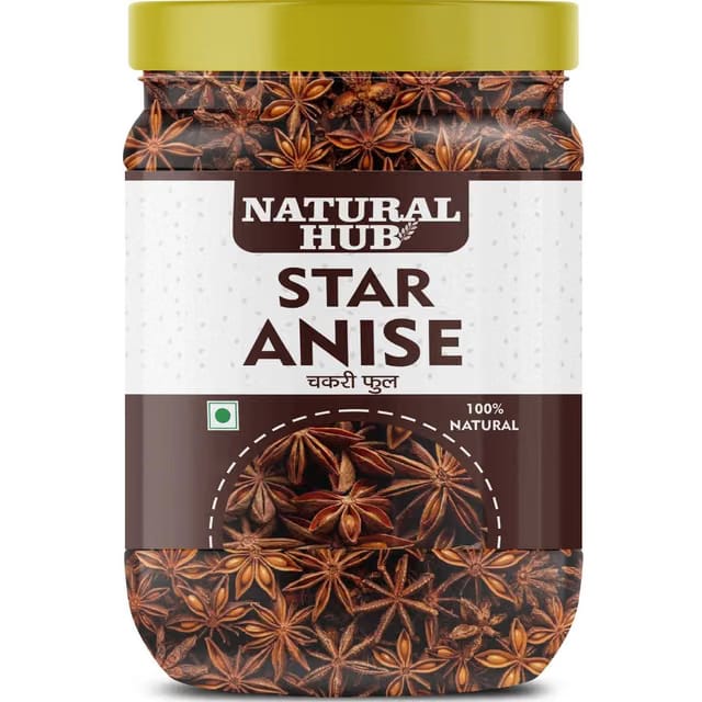 Natural Hub Premium Quality Star Anise Sourced Fresh Chakri Phool