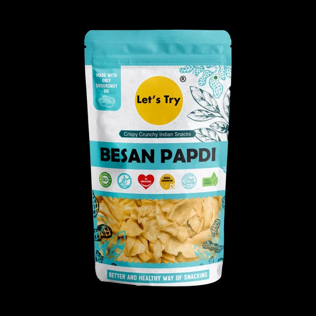 Let's Try Besan Papdi