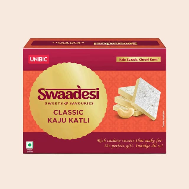 Shahi Kaju Katli By Unibic Swaadesi