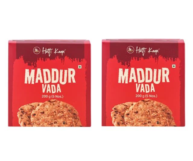 Maddur Vada 10pcs – Crispy & Spiced South Indian Snack from Karnataka, Soft Inside, Perfect Tea-Time Bite