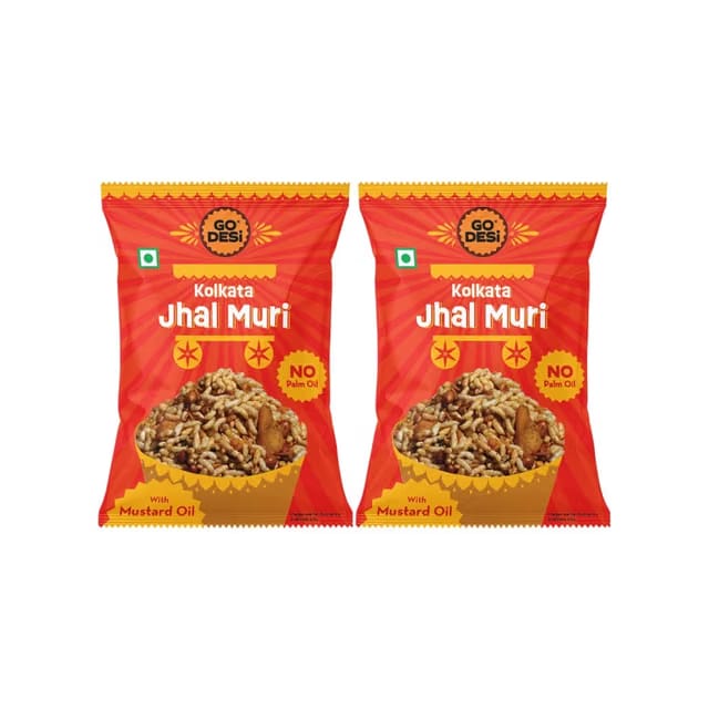 GO DESi Kolkata Jhalmuri Bhel Namkeen