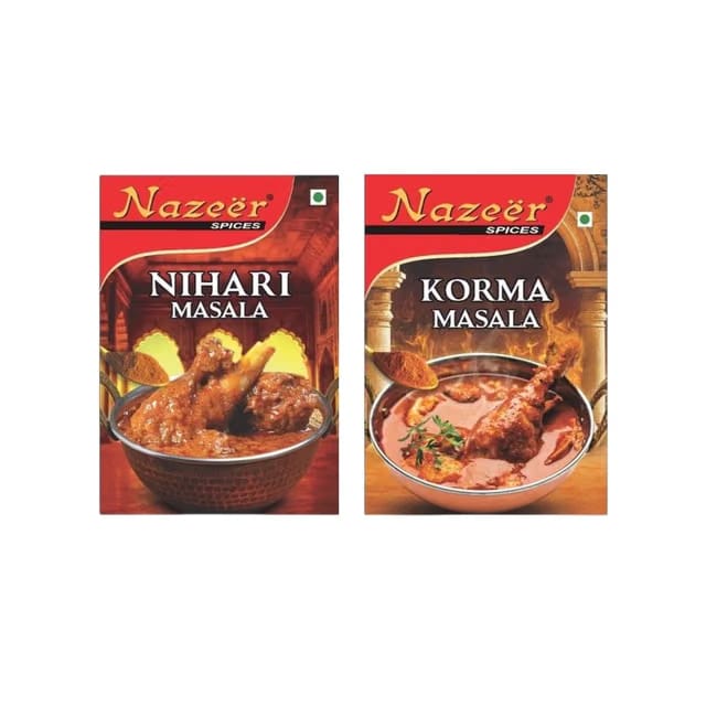 Nazeer Spices Nihari and Korma Mutton Masala