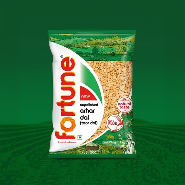 Fortune Unpolished Arhar Dal/ Toor Dal