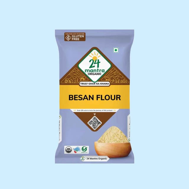 24 Mantra Organic Besan