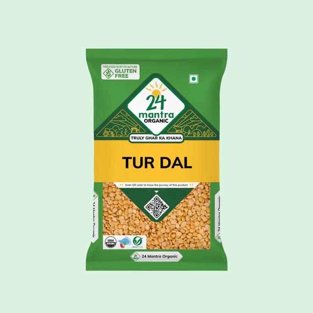 24 Mantra Organic Tur Dal - Split