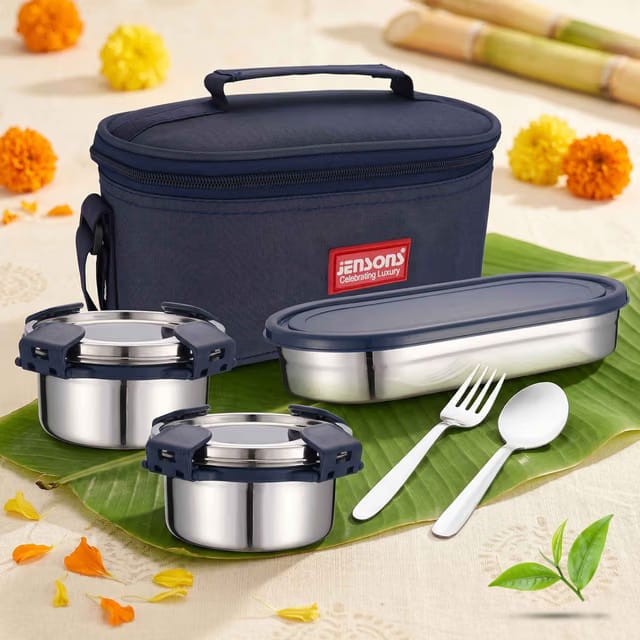 Stainless Steel Qqade Meal Lunch Box