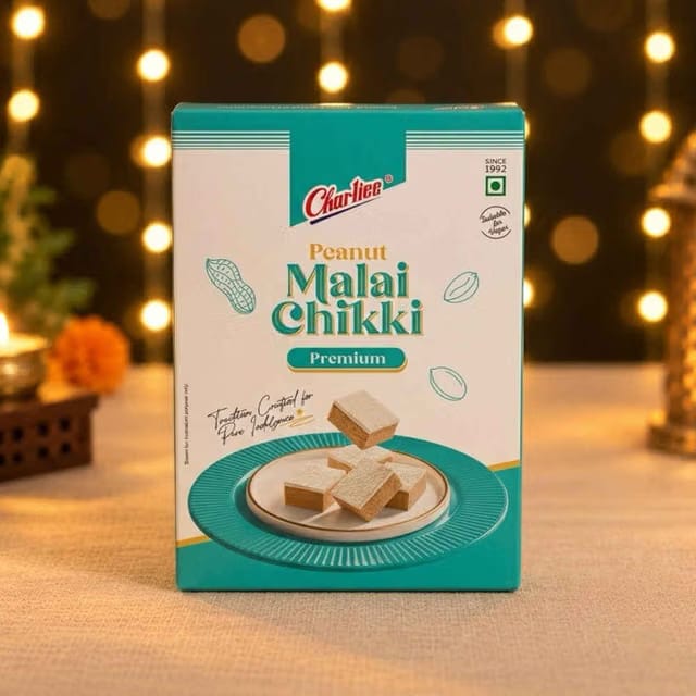 CHARLIEE Peanut Malai Chikki Premium