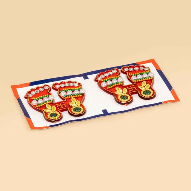 Pearls Charan Sticker