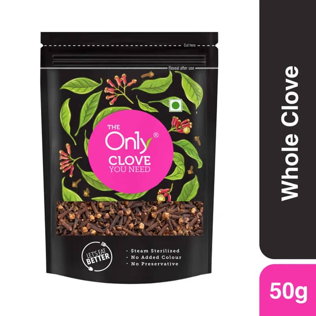 On1Y Clove Whole. Laung-Lavang Sabut Khade Masale