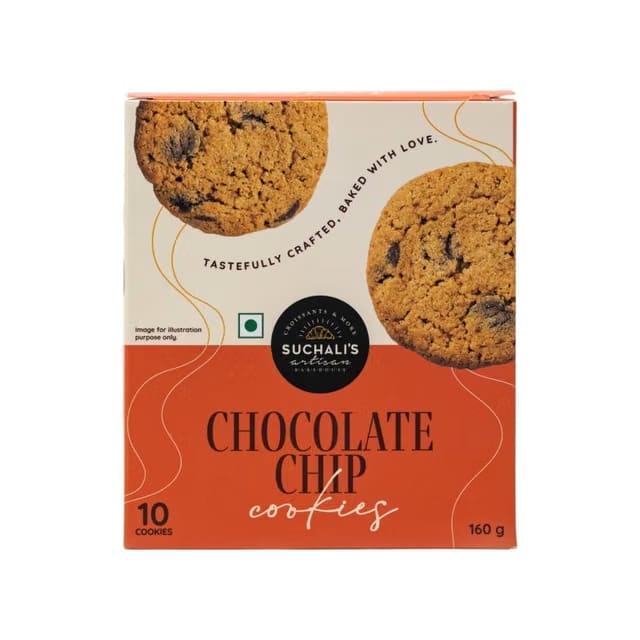 Suchali's Artisan Bakehouse Wholesome Chocolate Chip Cookies