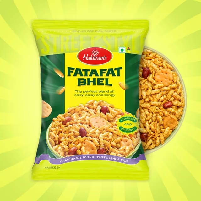 Haldiram's Fatafat Bhelpuri -Ready to Eat