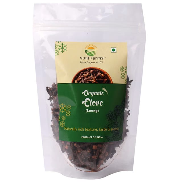 Soni Farms Organic Cloves/Laung/Lavan/Lavangalu Whole