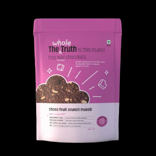 The Whole Truth Choco Fruit Crunch Breakfast Muesli