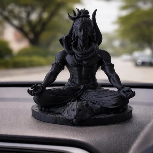 3D Printed Lord Shiva Meditating Idol