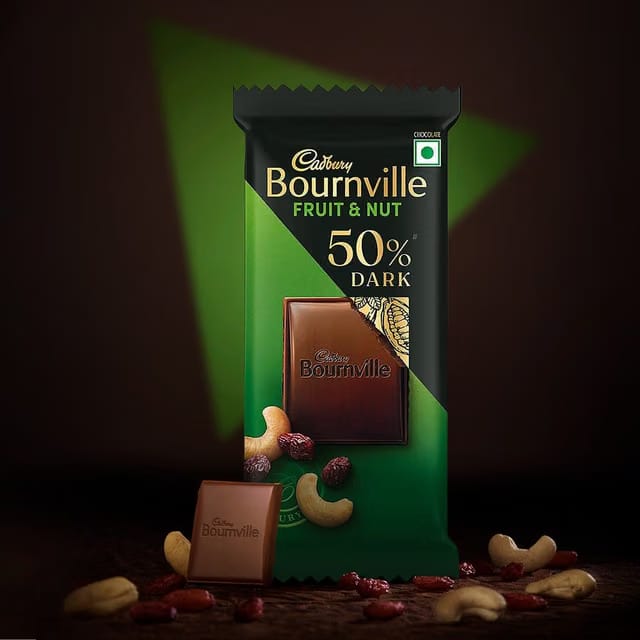 Cadbury Bournville Fruit & Nut Dark Chocolate Bar