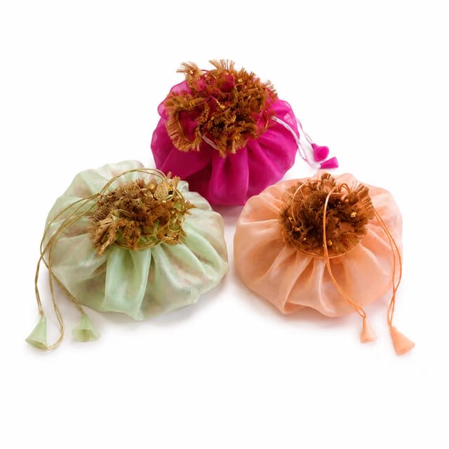 Decorative Potli Bags Set of 3