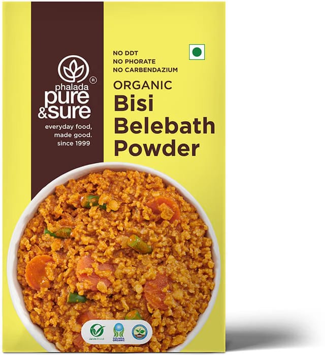 Pure & Sure Organic Bisi Belebath Powder