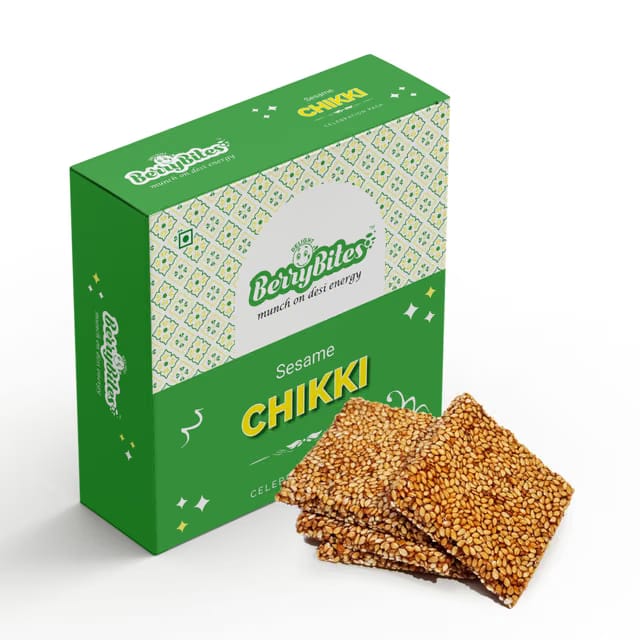 Delight Berrybites Sesame Chikki