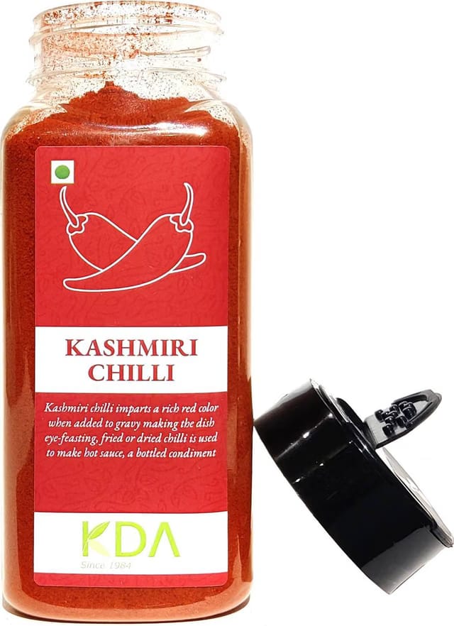 KDA Red Kashmiri Chilli Powder (Lal Kashmiri Mirch)