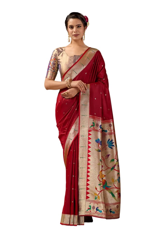 Paithani silk Saree