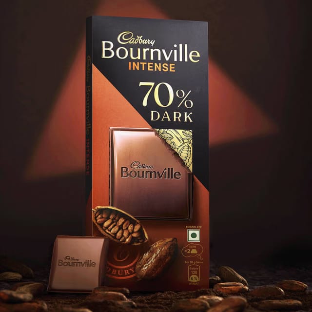 Cadbury Bournville Rich Cocoa 70% Dark Chocolate Bar