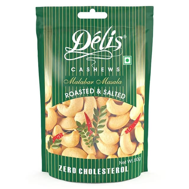 Delis Malabar Masala Cashews