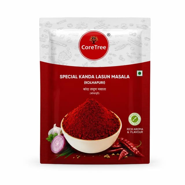 CoreTree Special Kolhapuri Kanda Lasun Masala