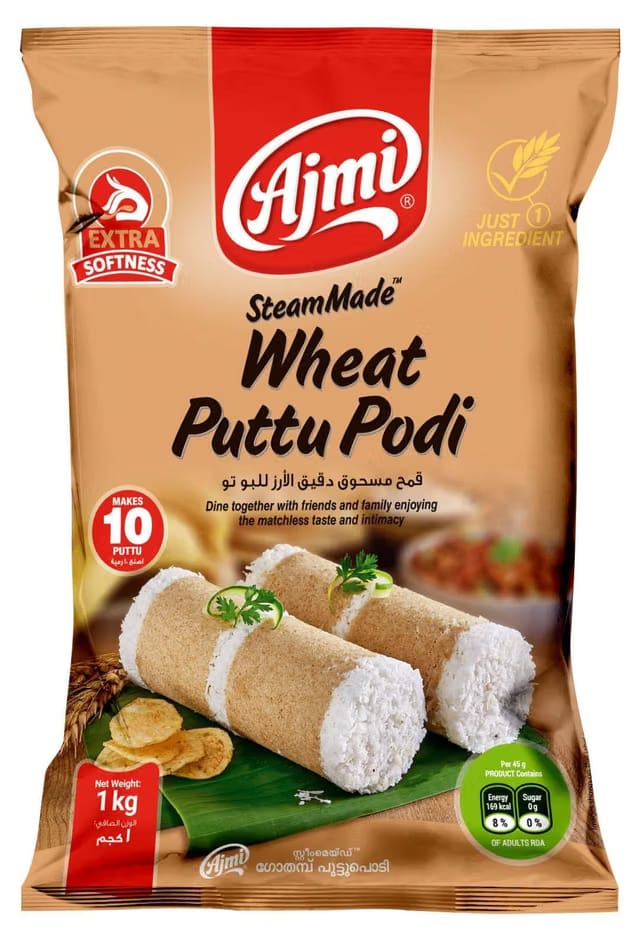 AJMI STEAM MADE WHEAT PUTTU PODI