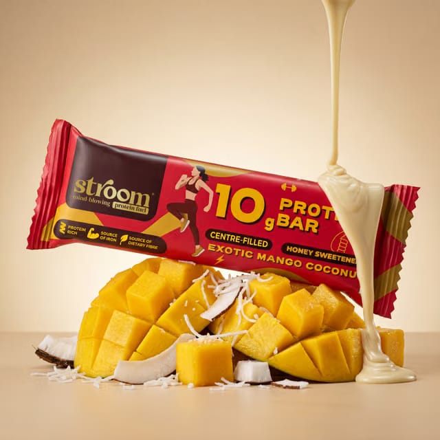 Stroom Exotic Mango Coconut Protein Bars