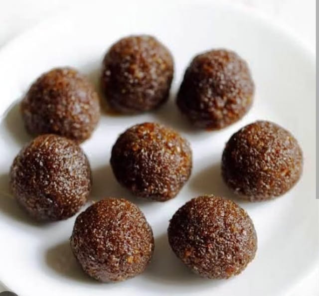 Aadi16's Bengal Special Gurer Narkel Naru, Traditional Coconut Ladoo with Jaggery & Elaichi