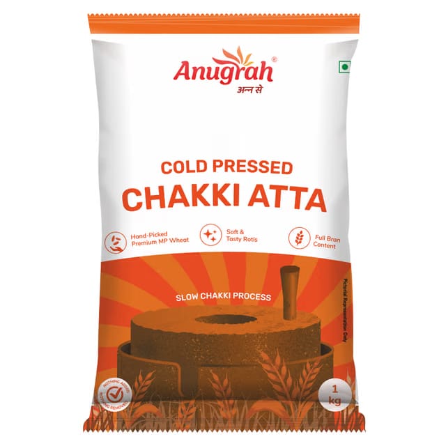 Anugrah Cold Pressed Chakki Atta