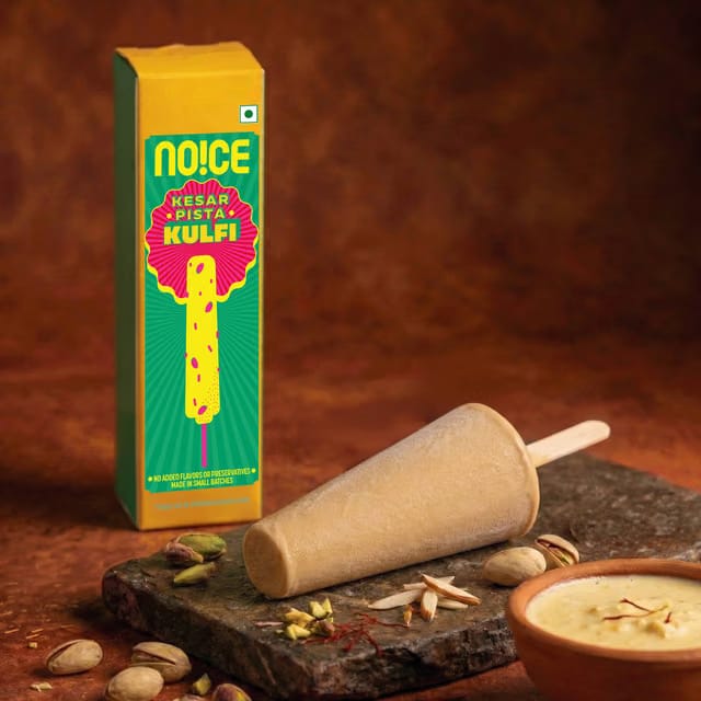 NOICE Kesar Pista Kulfi (No Added Flavours & No Preservatives)