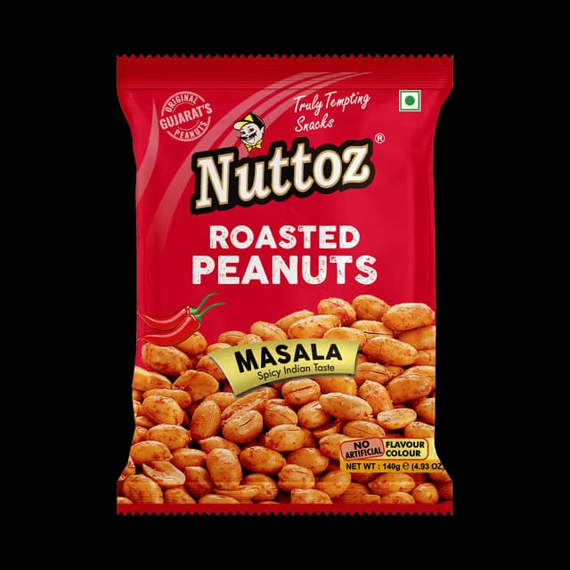 Nuttoz Roasted Peanuts Masala
