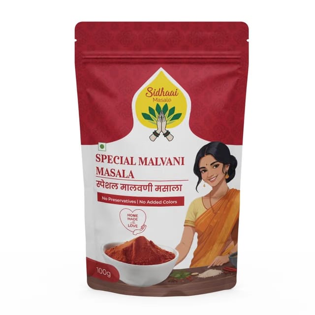 Sidhaai Masale Special Malvani Masala Red