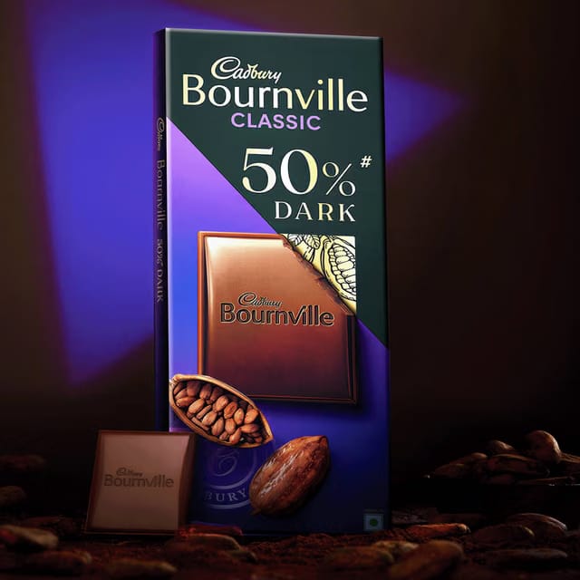 Cadbury Bournville Rich Cocoa 50% Dark Chocolate Bar
