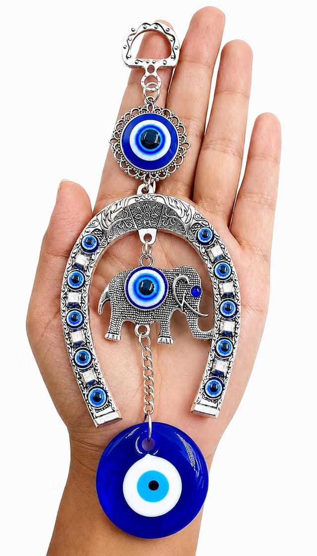 Evil Eye Hanging for Home Entrance, Car Mirror, House Door Decoration