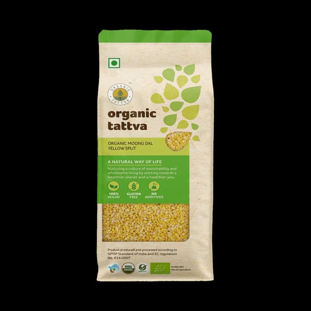 organic tattva Moong Dal Yellow Split