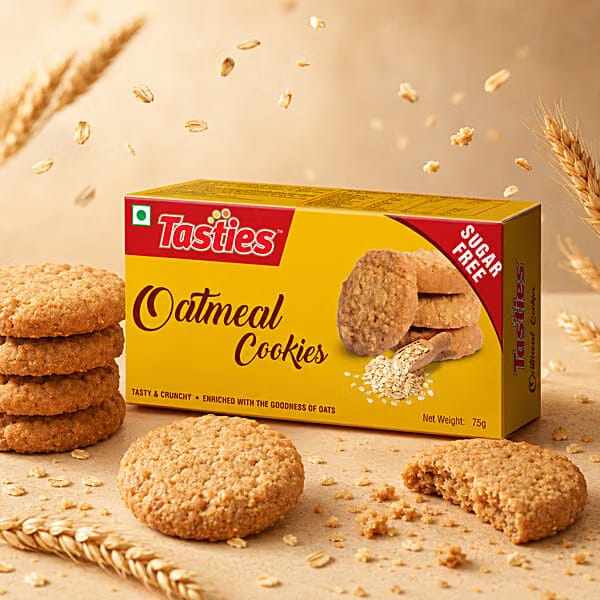 Tasties Oatmeal Cookies - Sugar Free