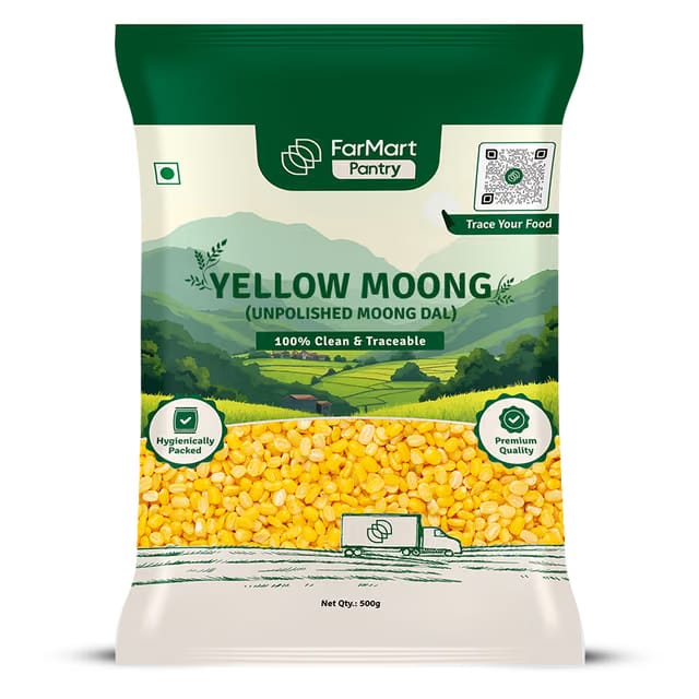 FarMart Pantry Yellow Moong Dal Split