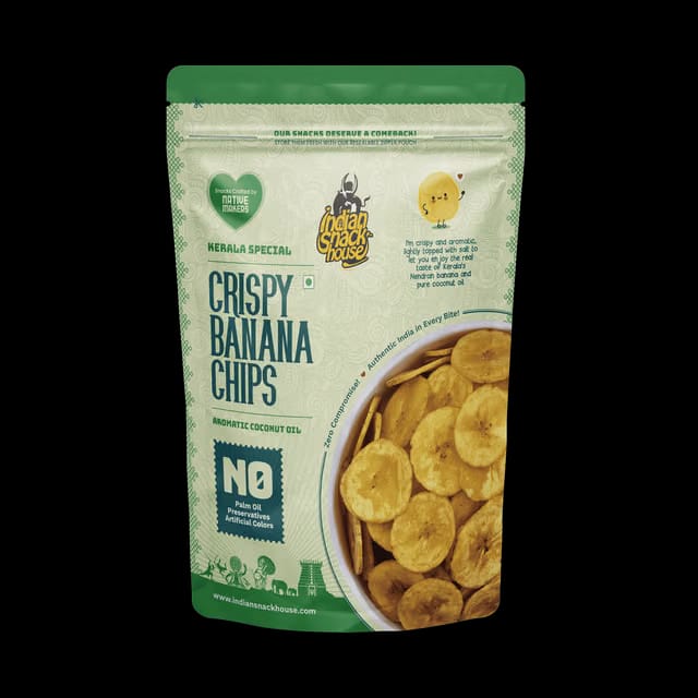 Indian Snack House Kerala Special Crispy Banana Chips