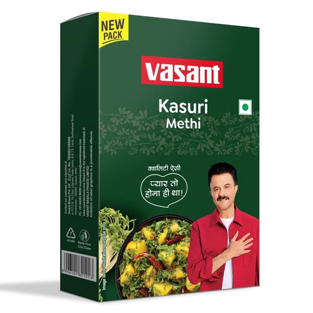 VASANT Kasuri Methi (Dried Fenugreek Leaves)