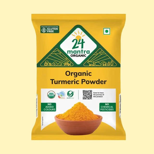 24 Mantra Organic Turmeric-Haldi Powder