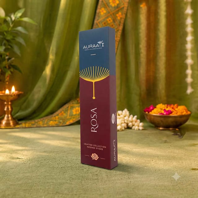 Natural Charocal Free Rose Agarbatti