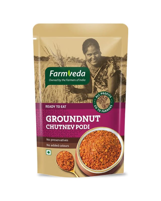 Farm Veda Groundnut Chutney Podi