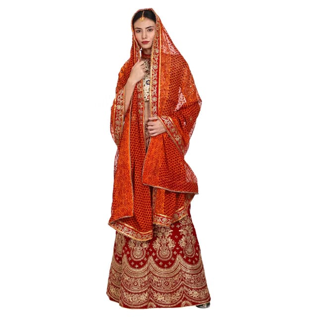 Hand made Uttarakhand Traditional and Ethnic Wear Kumaoni Pichodi/Pichoda/Pichora